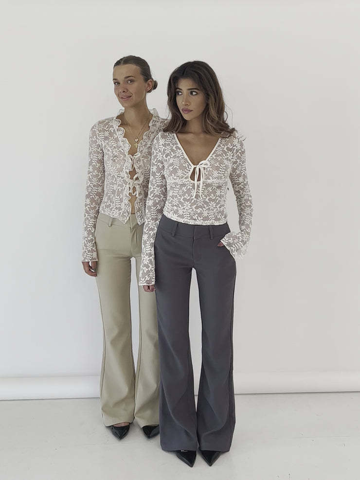 Lace Elegance Floral Top