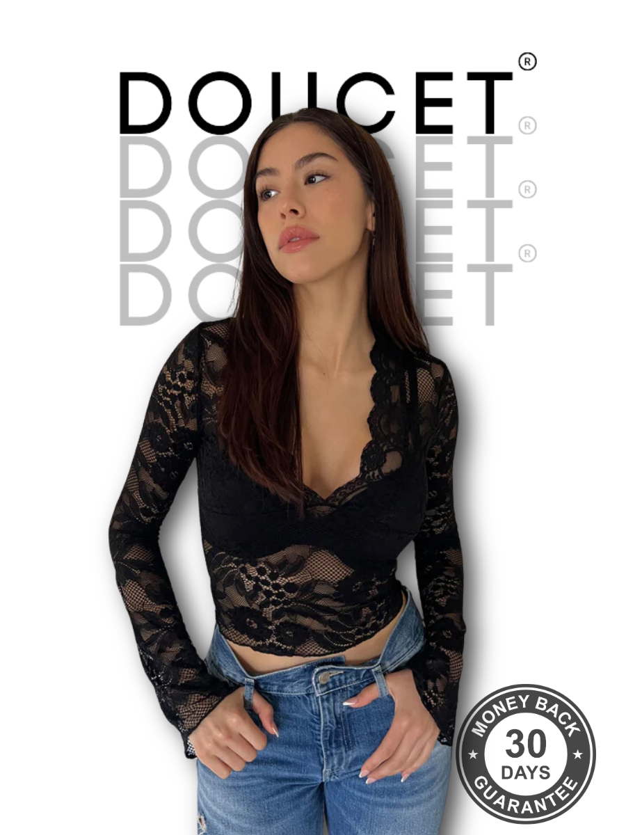 Lace Elegance Floral Top