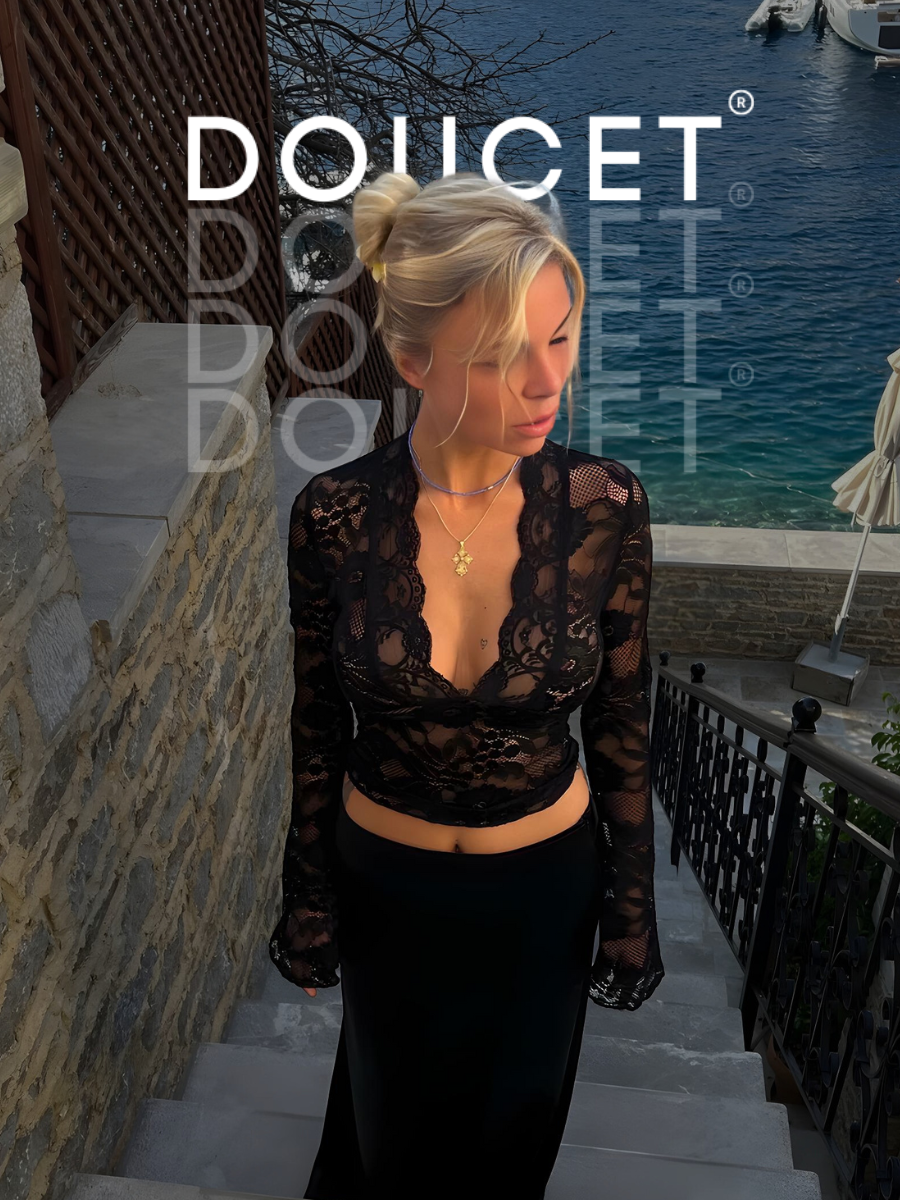 Lace Elegance Floral Top